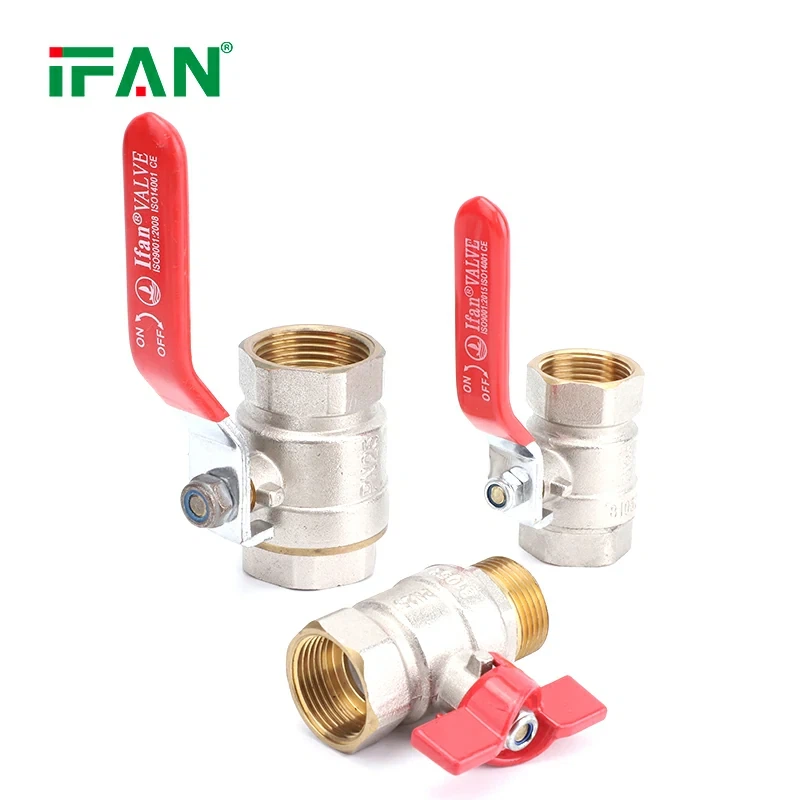 Katup Bola Kuningan Berulir BSP